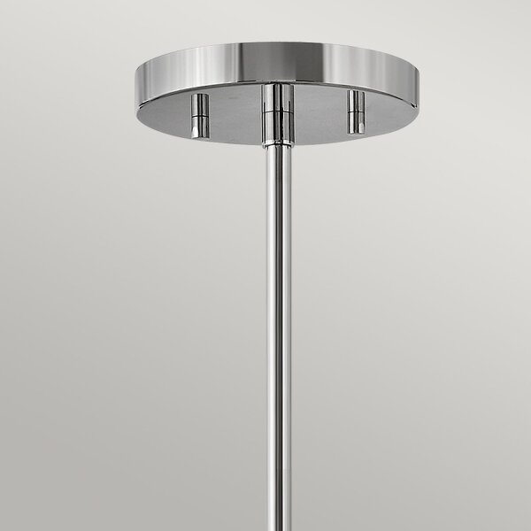 Deckenleuchte Stoff Metall rund Ø 40,6 cm 3x E14 Weiß Nickel