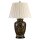Tischlampe ELYA Schwarz Gold H:74cm Vintage Lampe