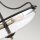 Deckenlampe Metall Glas D: 52,8 cm E27 4-flammig rund