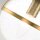 Badlampe Spiegel Metall Glas B: 38,1 cm IP44 in Messing Antik
