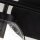 Badezimmerlampe Glas Metall IP44 38,1 cm breit Schwarz