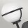 Wandlampe Bad H: 40,3 cm IP44 Schwarz Weiß Metall Glas