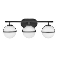 Badezimmerlampe Wand IP44 60,6 cm breit Metall Glas E14