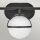 Badezimmerlampe Wand IP44 60,6 cm breit Metall Glas E14