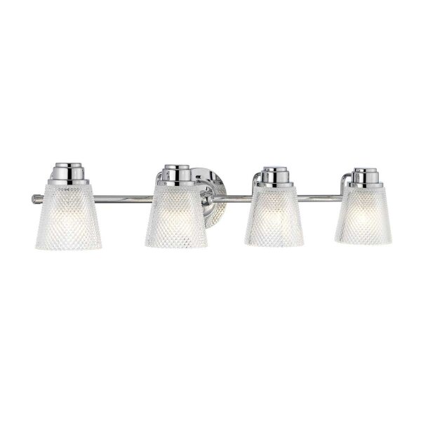 Badezimmerlampe LED G9 IP44 3000 K L: 81,8 cm Chrom VARDA