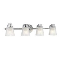 Badezimmerlampe LED G9 IP44 3000 K L: 81,8 cm Chrom VARDA