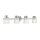 Badezimmerlampe LED G9 IP44 3000 K L: 81,8 cm Chrom VARDA