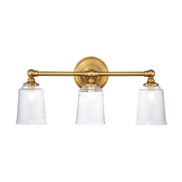Bad Lampe Spiegel 53,3 cm breit IP44 mit 3x G9 LED 3000 K warm