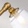 Bad Lampe Spiegel 53,3 cm breit IP44 mit 3x G9 LED 3000 K warm