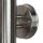 Außenwandleuchte Edelstahl Silber Ø8cm H:34cm