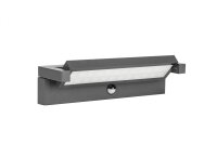 LED Außenwandleuchte mit Bewegungssensor Aluminium...