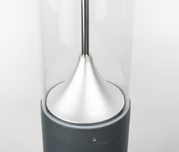 Dunkelgraue LED Wegeleuchte Aluminium IP65 3000 cm XXL
