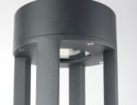 XXL LED Pollerleuchte Aluminium IP65 44 W 4000 K 300 cm