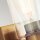 Kleine Wandlampe Metall Regenglas 27,1 cm hoch in Messing