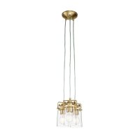 Hängeleuchte Metall Glas B: 21,6 cm H: max. 287 cm...