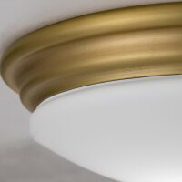 Deckenlampe Bad IP44 rund D: 35,6 cm mit LED 3000 K