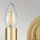Wandlampe Metall E14 H: 27 cm in Messing 2-flammig VIGO