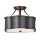 Deckenlampe Metall E27 in Schwarz-Messing XENIA