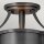 Deckenlampe Metall E27 in Schwarz-Messing XENIA