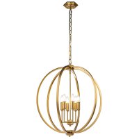 Pendelleuchte Metall E14 rund D: 62,2 cm Modern