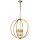 Pendelleuchte Metall E14 rund D: 62,2 cm Modern