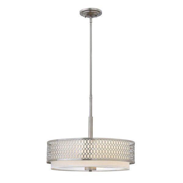 Hängelampe rund Ø 53,4 cm höhenverstellbar blendarm