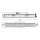 Badezimmerlampe Wand Metall Glas B: 69,1 cm IP44 Chrom