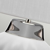 Tischlampe Keramik Stoff E27 56,2 cm hoch OLWEN