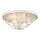 Deckenlampe Landhausstil D: 33 cm rund Shabby Weiß Antik