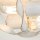 Deckenlampe Landhausstil D: 33 cm rund Shabby Weiß Antik