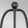 Rustikale Wandleuchte Metall 41,8 cm Shabby Grau 2x E14