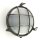 Wandlampe au&szlig;en Messing massiv Glas D: 24 cm rund IP64