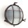 Outdoor Wandlampe Echt-Messing Glas E27 IP64 &Oslash; 24 cm rund