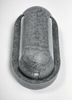 Außenleuchte Maritim Echt-Messing Glas H: 23 cm...
