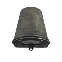 Wandlampe au&szlig;en Messing GU10 IP54 H: 10 cm Downlight