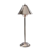 Tischlampe ISMENE Nickel Ø21cm H:59cm Bodenleuchte