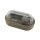 Kellerlampe Echt-Messing Glas E27 IP64 23 cm breit