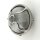 Au&szlig;enlampe Wand Messing Glas E27 IP64 rund D: 17,5 cm