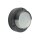 Au&szlig;enlampe Wand Echt-Messing Glas G9 IP64 rund &Oslash; 14 cm