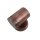 Au&szlig;enlampe Wand Glas Messing GU10 IP64 in Kupfer antik
