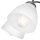 Wohnliche Deckenlampe Metall Glas B:60 cm E27 in Chrom