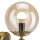 Kugel Wandlampe G9 Metall Glas blendarm T:19 cm in Gold