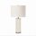 Tischlampe LEILA Weiß Porzellan H:65cm Bodenlampe