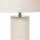 Tischlampe LEILA Weiß Porzellan H:65cm Bodenlampe