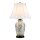 Tischlampe MILA Porzellan H:58cm &Oslash;36cm Leuchte