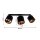 Verstellbarer Deckenspot Stoff E27 90 cm lang blendarm