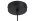 Hängelampe Holz Metall Schwarz E27 Ø40 cm rund wohnlich