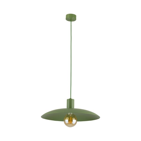 Runde Hängelampe Metall Ø41 cm E27 Loft in Grün