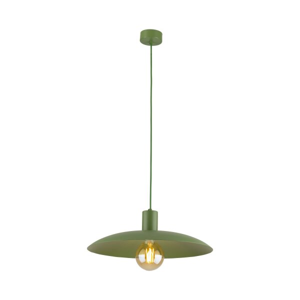 Runde Hängelampe Metall Ø41 cm E27 Loft in Grün