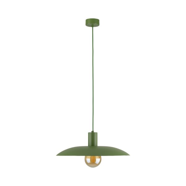 Runde Hängelampe Metall Ø41 cm E27 Loft in Grün